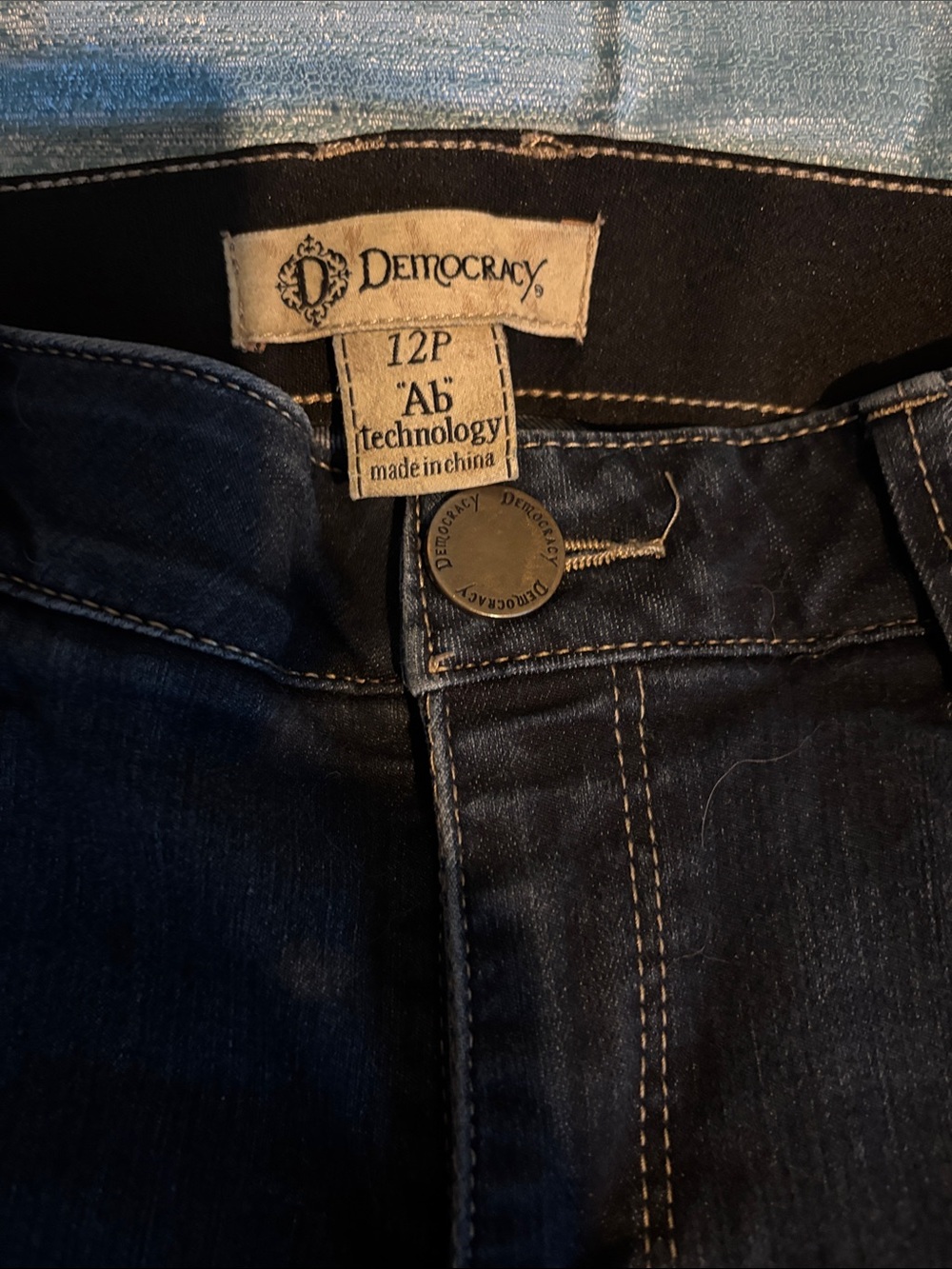 Democracy Slim Straight Men's Dark Indigo Jeans